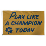 Notre Dame Fighting Irish Flag 3x5 Deluxe Style PLACT Design Special Order-0