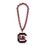 South Carolina Gamecocks Necklace Big Fan Chain-0