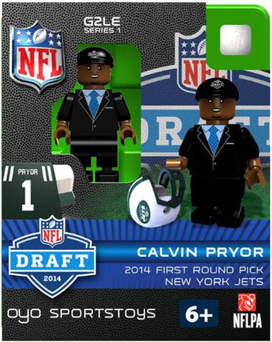 New York Jets Figurine 2014 Draft Pick OYO Sportstoys Calvin Pryor-0