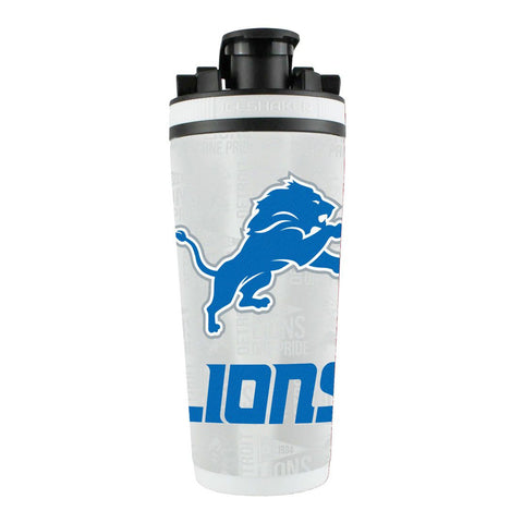 Detroit Lions Ice Shaker 26oz Stainless Steel-0