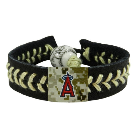 Los Angeles Angels Bracelet Team Color Baseball Camo CO-0