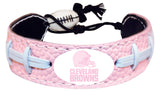 Cleveland Browns Bracelet Pink Football CO-0