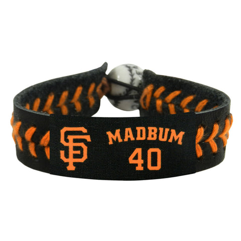 San Francisco Giants Bracelet Team Color Baseball Madison Bumgarner CO-0