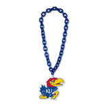 Kansas Jayhawks Necklace Big Fan Chain-0