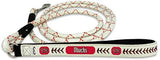 Arizona Diamondbacks Pet Leash Leather Frozen Rope Baseball Size Large-0