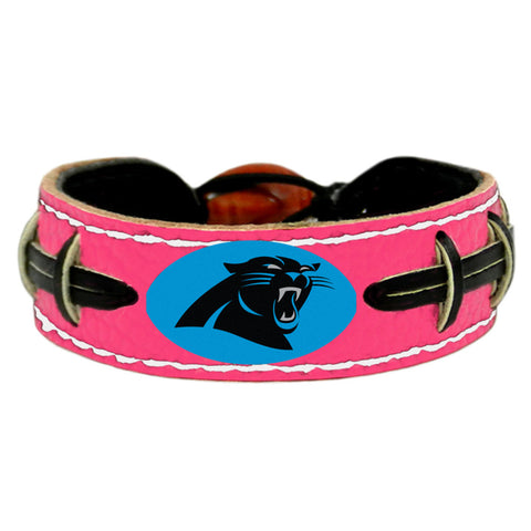 Carolina Panthers Bracelet Pink Football CO-0