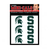 Michigan State Spartans Tattoo Face Cals Special Order-0