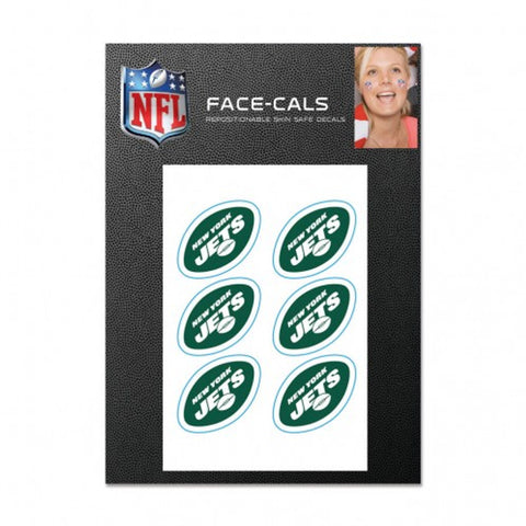 New York Jets Tattoo Face Cals-0