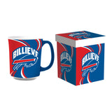 Buffalo Bills Coffee Mug 14oz Ceramic with Matching Box-0