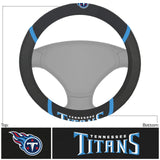 Tennessee Titans Steering Wheel Cover Mesh/Stitched-0