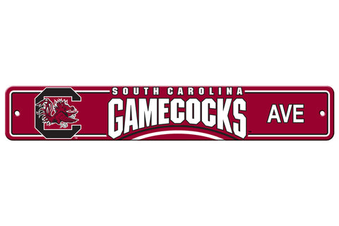 South Carolina Gamecocks Sign 4x24 Plastic Street Style CO-0