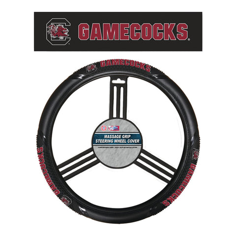 South Carolina Gamecocks Steering Wheel Cover Massage Grip Style CO-0