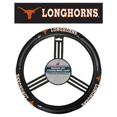 Texas Longhorns Steering Wheel Cover Massage Grip Style CO-0