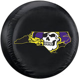 East Carolina Pirates Tire Cover Standard Size Alternate CO-0