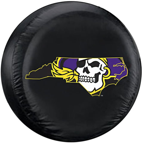 East Carolina Pirates Tire Cover Standard Size Alternate CO-0