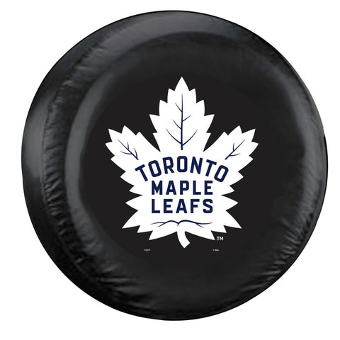 Toronto Maple Leafs Tire Cover Large Size Black CO-0