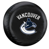 Vancouver Canucks Tire Cover Standard Size Black CO-0