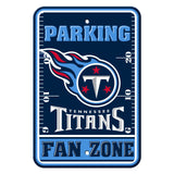 Tennessee Titans Sign 12x18 Plastic Fan Zone Parking Style CO-0