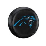 Carolina Panthers Tire Cover Standard Size Black CO-0