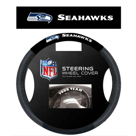 Seattle Seahawks Steering Wheel Cover Mesh Style CO-0