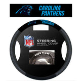 Carolina Panthers Steering Wheel Cover Mesh Style CO-0