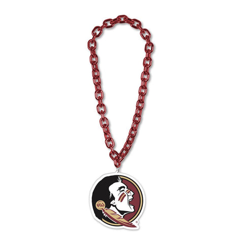 Florida State Seminoles Necklace Big Fan Chain-0