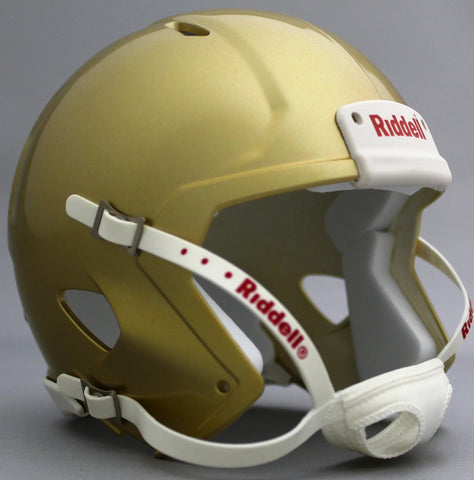 Helmet Riddell Blank Replica Mini Speed Style South Bend Gold-0