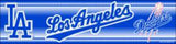 Los Angeles Dodgers Bumper Sticker-0