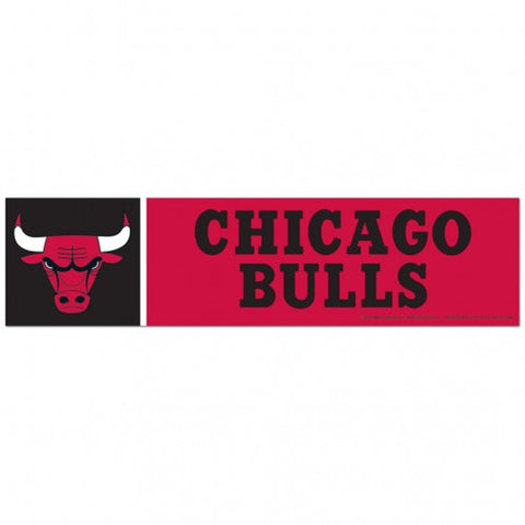 Chicago Bulls Bumper Sticker - WinCraft - Special Order-0