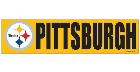 Pittsburgh Steelers Decal Bumper Sticker-0