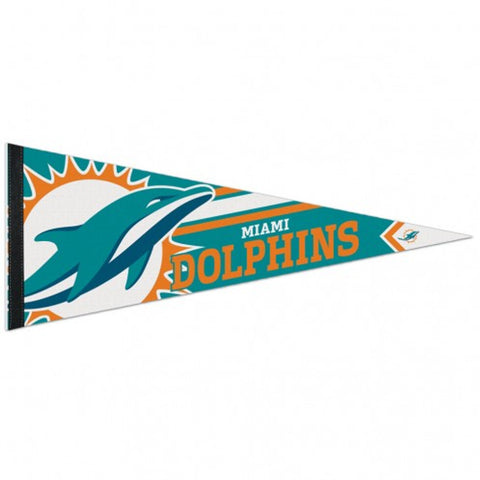 Miami Dolphins Pennant 12x30 Premium Style-0