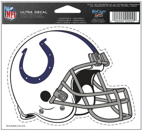 Indianapolis Colts Decal 5x6 Ultra Color-0