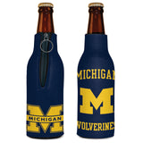 Michigan Wolverines Bottle Cooler-0