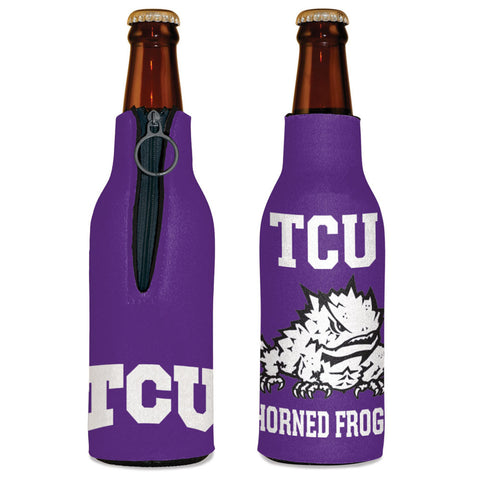 TCU Horned Frogs Bottle Cooler-0