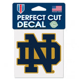 Notre Dame Fighting Irish Decal 4x4 Perfect Cut Color-0