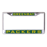 Green Bay Packers License Plate Frame - Inlaid - Special Order-0