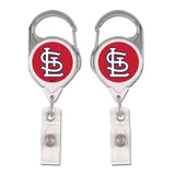 St. Louis Cardinals Retractable Premium Badge Holder-0