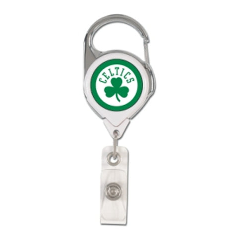 Boston Celtics Retractable Premium Badge Holder-0