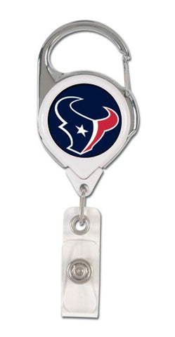 Houston Texans Retractable Premium Badge Holder-0