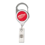 Detroit Red Wings Retractable Premium Badge Holder-0