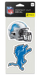 Detroit Lions Set of 2 Die Cut Decals-0