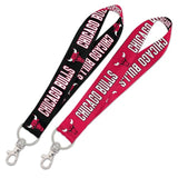 Chicago Bulls Key Strap 1 Inch Special Order-0