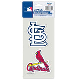 St. Louis Cardinals Set of 2 Die Cut Decals-0