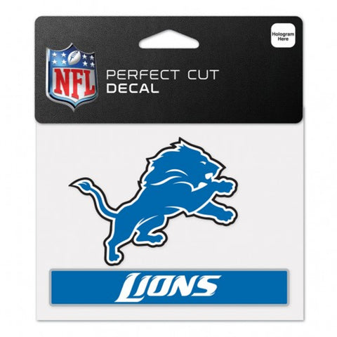 Detroit Lions Decal 4.5x5.75 Perfect Cut Color - Special Order-0