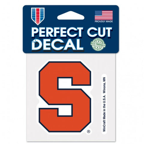 Syracuse Orange Decal 4x4 Perfect Cut Color-0