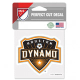 Houston Dynamo Decal 4x4 Perfect Cut Color-0