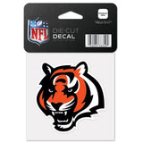 Cincinnati Bengals Decal 4x4 Perfect Cut Color - Special Order-0