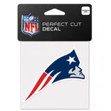 New England Patriots Decal 4x4 Perfect Cut Color-0