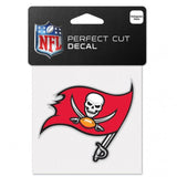 Tampa Bay Buccaneers Decal 4x4 Perfect Cut Color-0