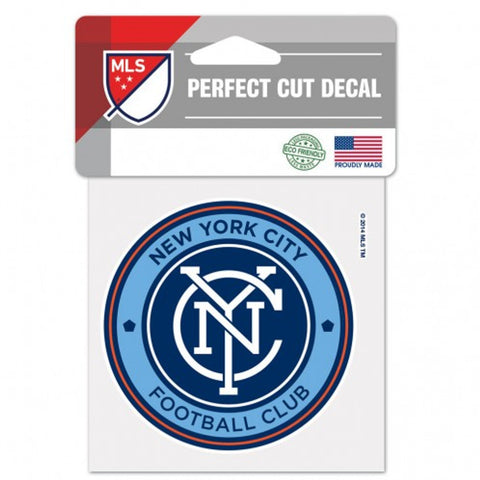 New York City FC Decal 4x4 Perfect Cut Color-0